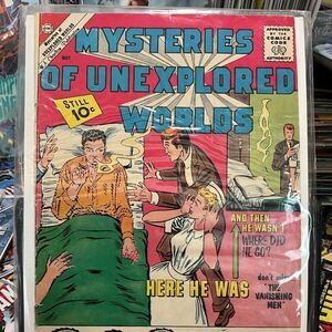 Vintage 1961 Mysteries of Unexplored Worlds #24 by Steve Ditko (Cover DETACHED)